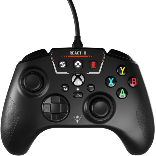 Turtle Beach REACT-R - Gamecontroller - Verbeterde geluidsbediening en trilfunctie - Zwart