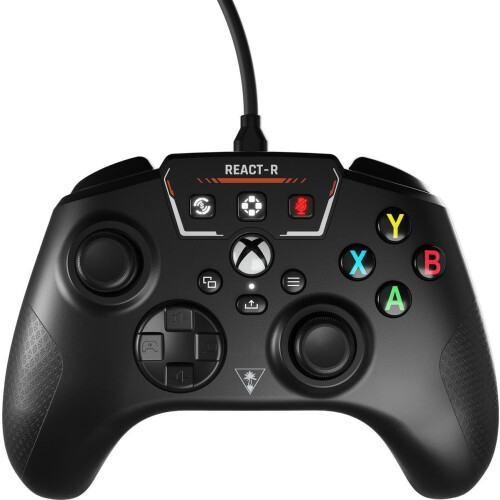 Turtle Beach REACT-R - Gamecontroller - Verbeterde geluidsbediening en trilfunctie - Zwart Tweedehands