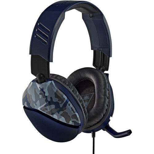Turtle Beach Recon 70 - Gaming Headset - 40mm luidsprekers - Blauw Camo Tweedehands