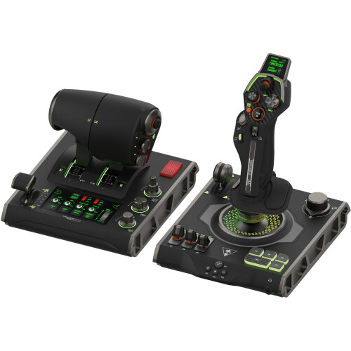 Turtle Beach VelocityOne Flightdeck - HOTAS-simulatiesysteem - 139 programmeerbare knoppen - Zwart