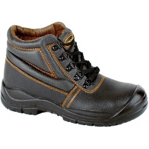 Tweedekans 4WORK 4W12 Zwart Hoge Werkschoenen S3 Tweedehands