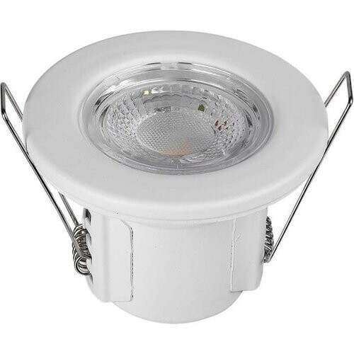 Tweedekans 5W inbouwspot, brandveilig / SAMSUNG-chip / Kleur: 4000K / Wit / Verpakking: 10 stuks. Tweedehands