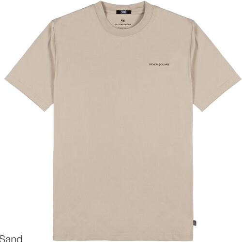 Tweedekans 7Square Sky T-Shirt Heren – Maat M – Kleur Beach Sand | Zacht, Ademend & Vormvast Tweedehands