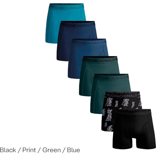 Tweedekans 7x Muchachomalo Solid Boxershort | Heren - Maat XXXL Tweedehands