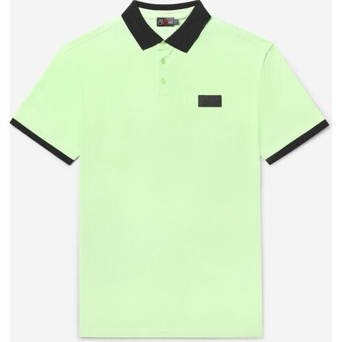 Tweedekans AB Lifestyle - Regular Polo | Pastelgroen / Zwart - Heren - Maat: XS Tweedehands