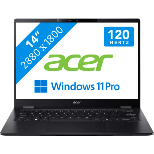 Tweedekans Acer TravelMate P6 14 AI TMP614-54-TCO-72CH QWERTY Tweedehands