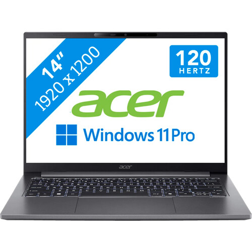 Tweedekans Acer TravelMate X4 14 AI TMX414-51-TCO-55R3 QWERTY Tweedehands