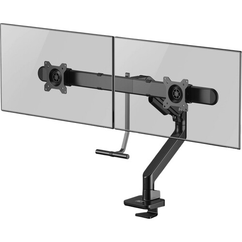 Tweedekans ACT AC8344 Monitorarm 32 inch met gasveer en crossbar voor 2 monitoren Tweedehands