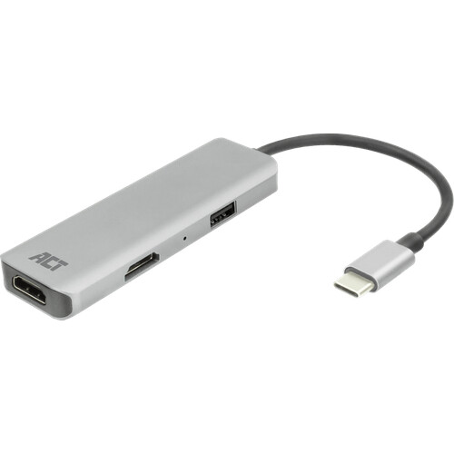 Tweedekans ACT USB-C 4K HDMI/USB-A Multiport Adapter Tweedehands