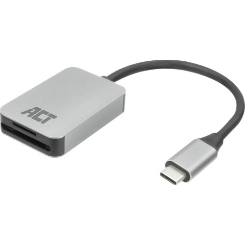 Tweedekans ACT USB-C kaartlezer voor SD en microSD Tweedehands