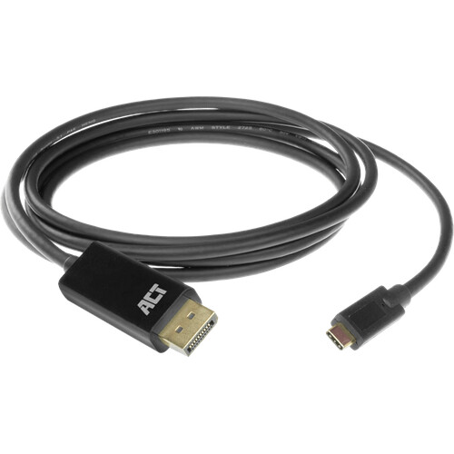 Tweedekans ACT USB-C naar DisplayPort Kabel 2 Meter Tweedehands