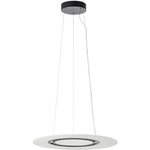 Tweedekans AEG Hanglamp LED - Plafond - 38W - 4400 Lumen - Dimbaar - Ø 65 cm x 150 cm - Zilvergrijs Tweedehands
