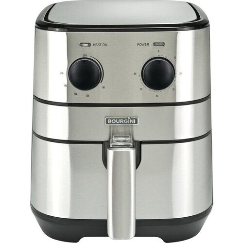 Tweedekans Airfryer xl - Heteluchtfriteuse - 4 Liter inhoud voor 1 kg friet - Air fryer met draaiknoppen Tweedehands