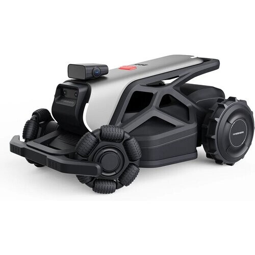 Tweedekans AIRSEEKERS Elektrische Grasmaaier - 360° AirVision veiligheidsnavigatie - Drie instelbare maaihoogtes -Voor Gazons tot ca. 2400 m² Tweedehands