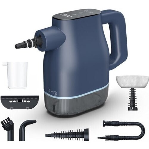 Tweedekans Airsteam S1 Handstoomreiniger - 1350W Krachtige Stoomreiniger met Touchscreen - 9 Accessoires - Vlekkenreiniger voor Bank, Vloer & Ramen - Kinderslot - 400ML Waterreservoir Tweedehands