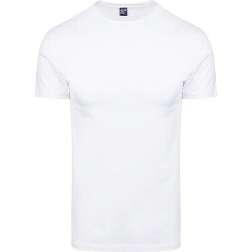 Tweedekans Alan Red - 4x T-Shirt - Heren - Derby White - Maat M Tweedehands