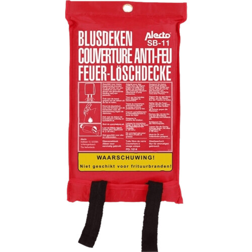 Tweedekans Alecto Blusdeken 1 x 1m Tweedehands