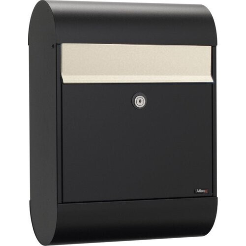 Tweedekans Allux 6000 zwart/zilver brievenbus Tweedehands