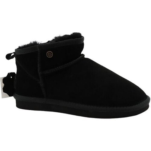Tweedekans Alpacas Footwear – Dames - Echt suéde korte laarzen - Gevoerd met 100% zacht lamswol – Zwart - 41 Tweedehands