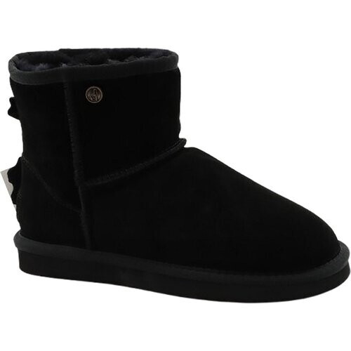 Tweedekans Alpacas Footwear dames suède laarzen gevoerd met 100% lamswol – zwart – maat 49 Tweedehands
