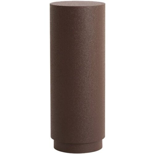 Tweedekans ALURIA zuil metaal mat chocoladebruin Ø30x80 cm zuil - Light & Living Tweedehands