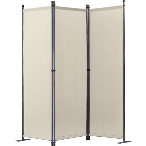 Tweedekans Angel Living Kamerscherm - 3 Panelen - 168 x 165 cm - Beige Tweedehands