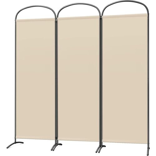 Tweedekans Angel Living Kamerscherm - 3 Panelen - 168 x 182 cm - Beige Tweedehands