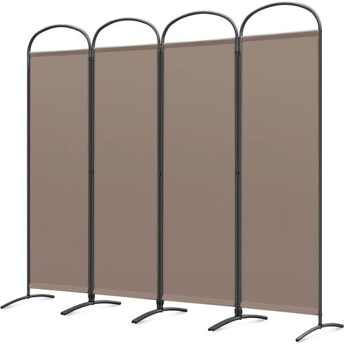 Tweedekans Angel Living Kamerscherm - 4 Panelen - 224 x 182 cm - Bruin Tweedehands