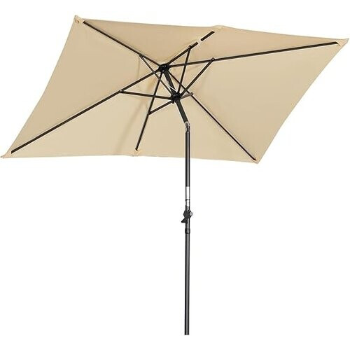 Tweedekans Angel Living Parasol 140 x 140 cm - Kantelbaar - Beige Tweedehands