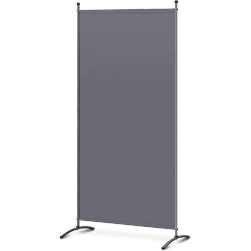 Tweedekans Angel Living Paravent – 1-delig Kamerscherm & Ruimteverdeler – Inkijkbescherming voor Kantoor, Balkon, Slaapkamer & Tuin – Grijs – 80 x 180 cm Tweedehands