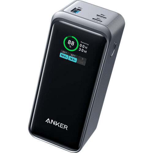 Tweedekans Anker Prime Powerbank 20.000 mAh met Snelladen Zwart Tweedehands