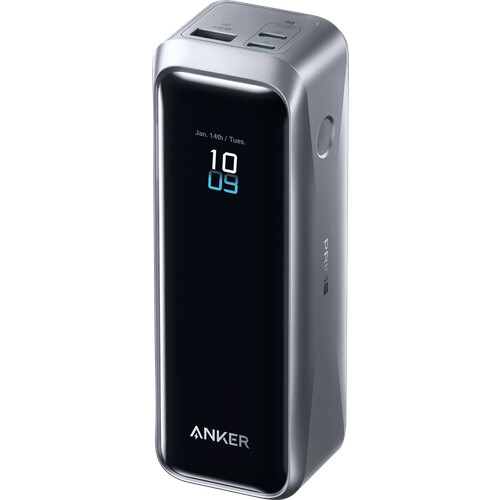 Tweedekans Anker Prime Powerbank 20.000 mAh met Snelladen Zwart Tweedehands