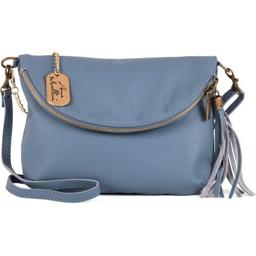 Tweedekans Anna Morellini Tas - Blauw Tweedehands