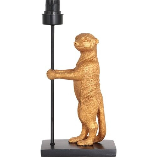 Tweedekans Anne Lighting - tafellamp - Animaux - zwart - kunststof metaal - losse armatuur - E27 - 3126ZW Tweedehands