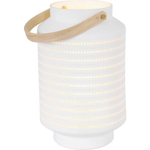 Tweedekans Anne Lighting tafellamp Porcelain - wit - porselein - 14 cm - E14 fitting - 3058W Tweedehands