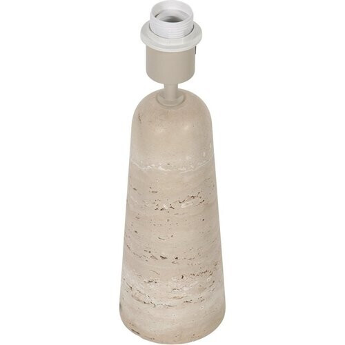 Tweedekans Anne Lighting - tafellamp - Travino - crème - steen - Ø 10cm - E27 - 4401CR Tweedehands