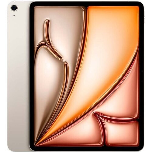 Tweedekans Apple iPad Air (2024) - 13 inch - WiFi + Cellular - 512GB - Beige - 6e generatie Tweedehands