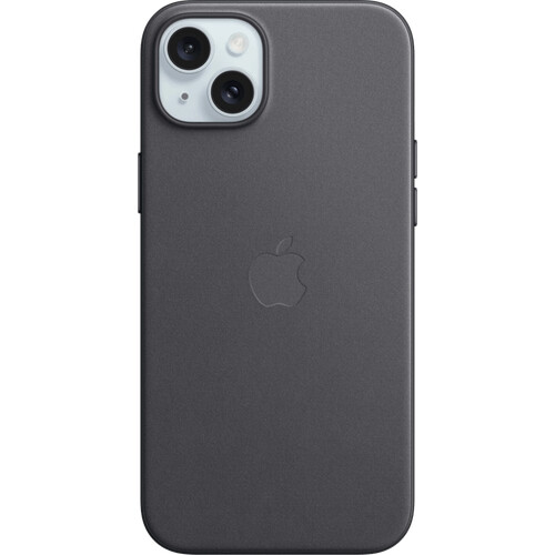 Tweedekans Apple iPhone 15 Plus FineWoven Back Cover met MagSafe Zwart Tweedehands