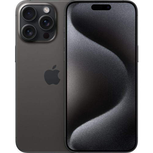 Tweedekans Apple iPhone 15 Pro Max 1TB Black Titanium Tweedehands