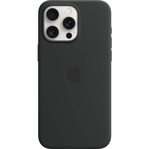 Tweedekans Apple iPhone 15 Pro Max Back Cover met MagSafe Zwart Tweedehands