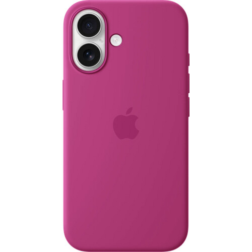 Tweedekans Apple iPhone 16 Back Cover met MagSafe Fuchsia Tweedehands