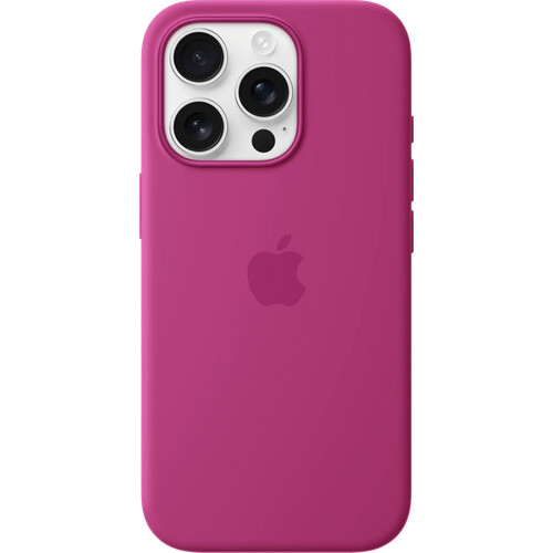 Tweedekans Apple iPhone 16 Pro Back Cover met MagSafe Fuchsia Tweedehands