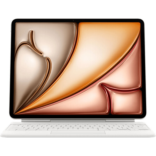 Tweedekans Apple Magic Keyboard iPad Air 13 inch (2026/2025/2024) QWERTY Wit Tweedehands
