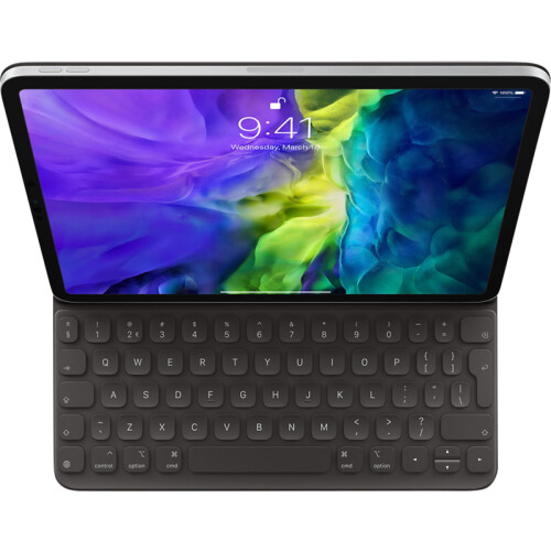 Tweedekans Apple Smart Keyboard Folio iPad Air (2022/2020) en Pro 11" (2022/2021/2020) QWERTY Zwart Tweedehands