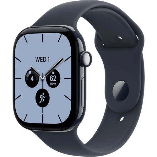 Tweedekans Apple Watch Series 12 Cellular 46mm Keramiek Nachtblauw Sportband M/L Tweedehands