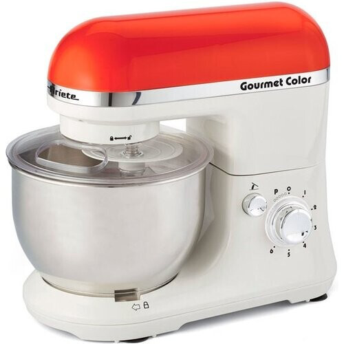 Tweedekans Ariete Gourmet Color 1000W 4l Oranje, Wit keukenmachine Tweedehands