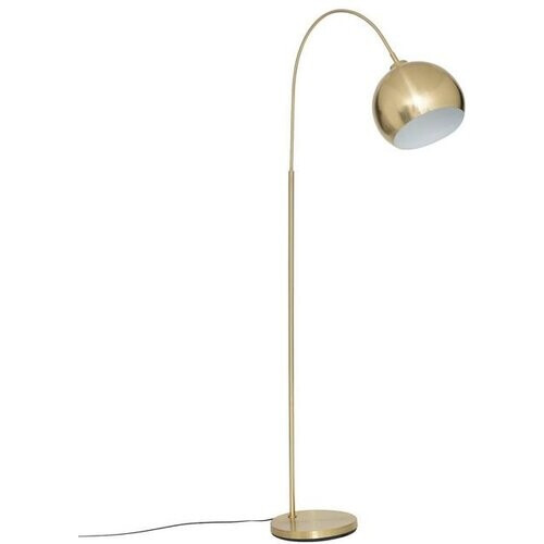 Tweedekans Atmosphera Floris Gebogen Booglamp Goud - Vloerlamp H177 cm Tweedehands