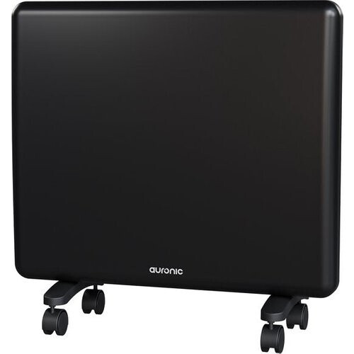 Tweedekans Auronic Convectorkachel - 1000W - Elektrische Verwarming - 3 Standen - Metalen Paneelverwarming - Vrijstaand - Wielen - Zwart Tweedehands