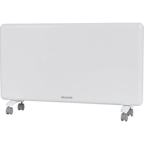 Tweedekans Auronic Convectorkachel - 2000W - Elektrische Kachel - 3 Standen - Metalen Paneelverwarming - Vrijstaand - Wielen - Wit Tweedehands