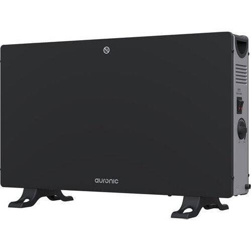 Tweedekans Auronic Convectorkachel - 2000W - Elektrische kachel - Slaapkamer, Woonkamer of Thuiswerken - Heater - Zwart Tweedehands